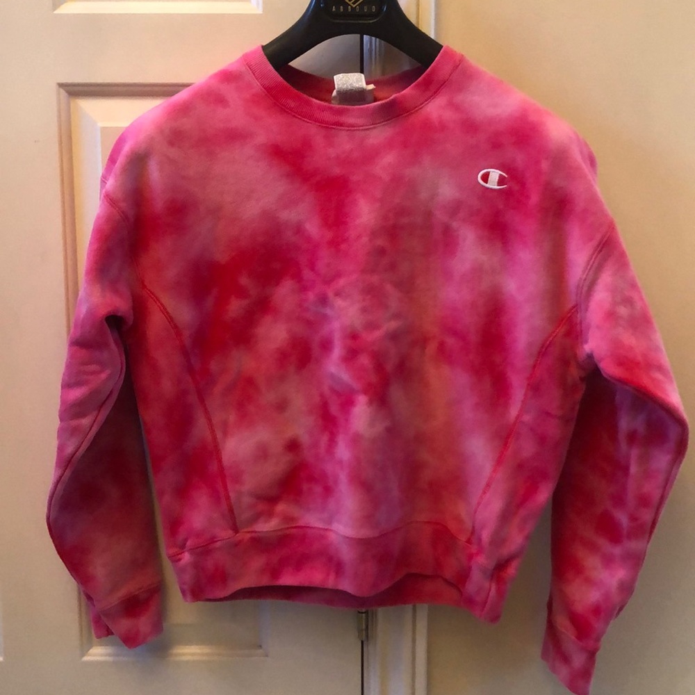 Bleached Champion Crewneck